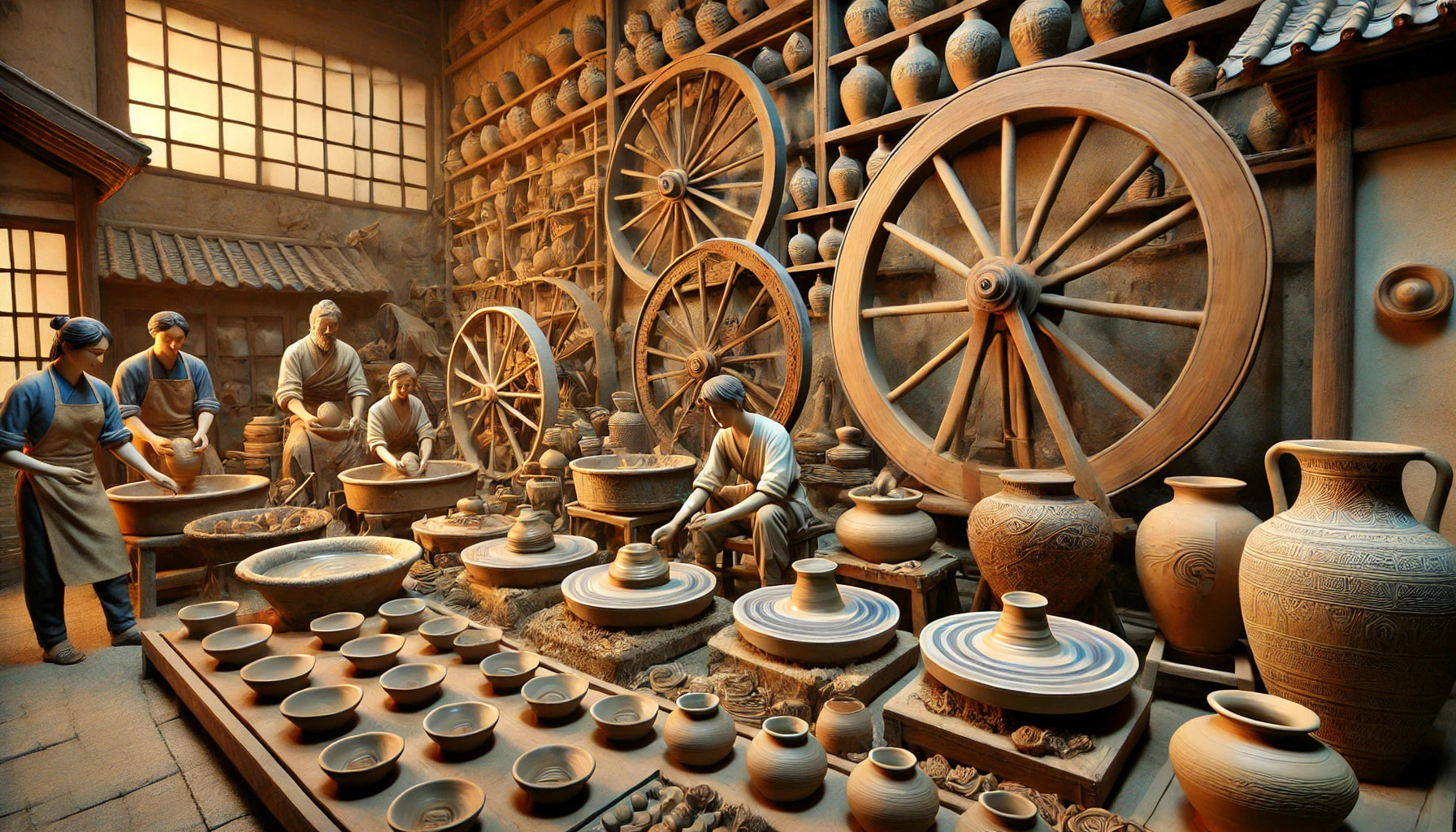 The Fascinating History of the Pottery Wheel