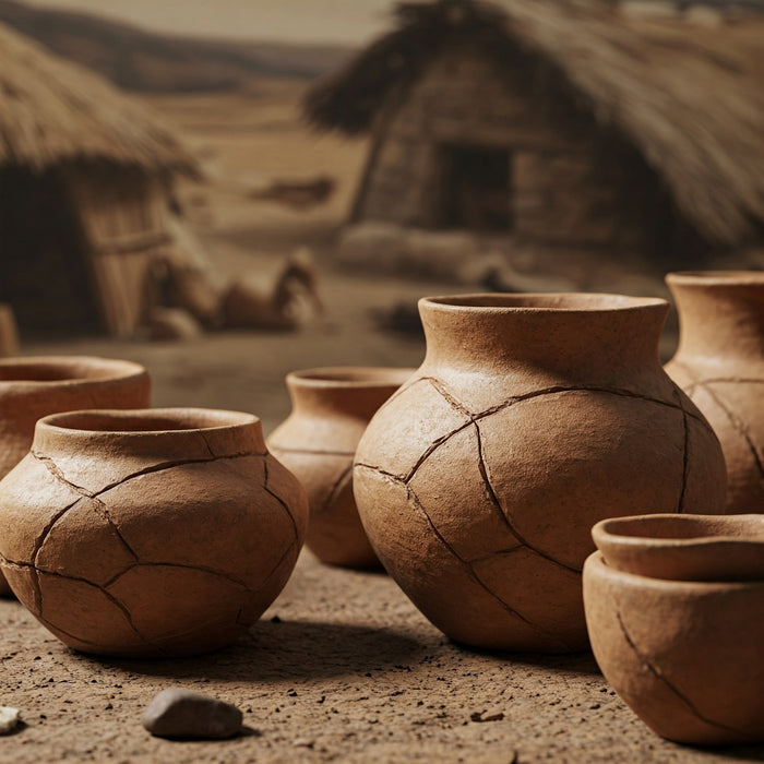 early ceramics before wheel pottery