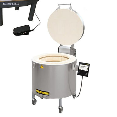 Nabertherm Top 45 Kiln and Gladstone Bailey Pottery Wheel - Kiln Crafts