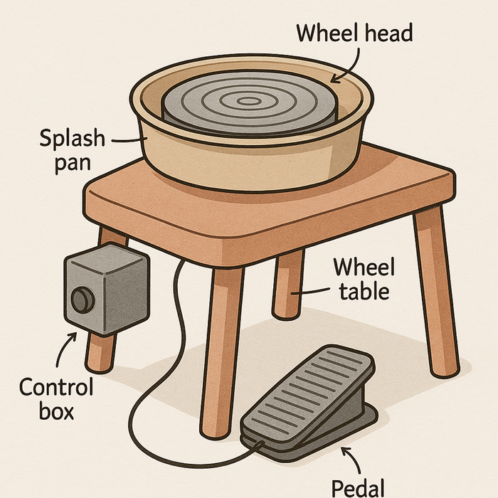 Pottery Wheel Components