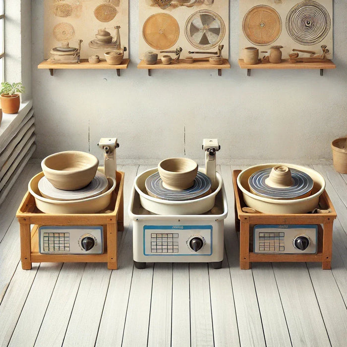 pottery wheel sizes