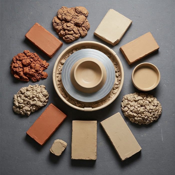 types of clay pottery