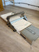 Calibrated 0-25mm thickness scale on the Table Top Clay Roller