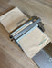 Knurled steel rollers inside the Table Top Clay Roller
