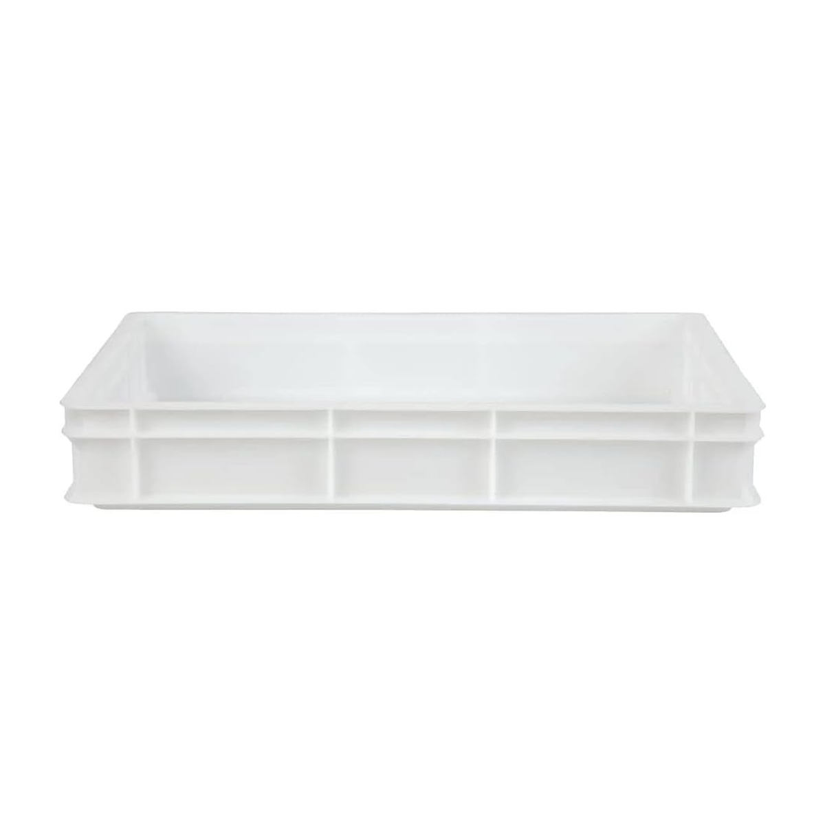 Included white plastic tray mould used to cast plaster drying blocks sized to your bench