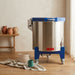 Kilncare IKON V61X Top-Load Pottery Kiln in a home studio