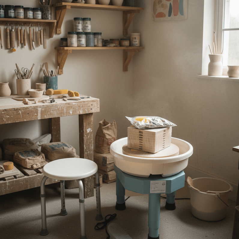 Kiln Crafts Daisy Pottery Wheel Package