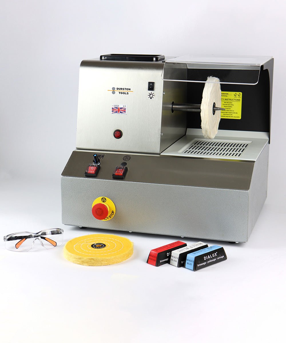 Durston Pro Single Polishing Machine - Kiln Crafts