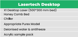 Mantech Desktop CO2 Laser Cutter - Kiln Crafts